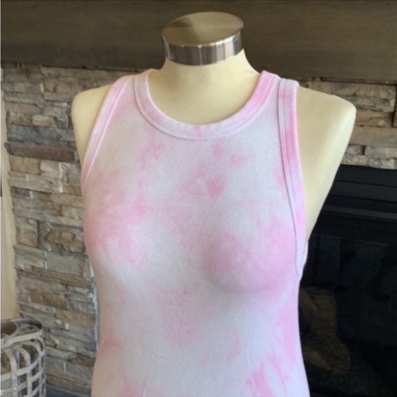 A New Day Ridded Tie Dyed Tank Top - Picture 2 of 8